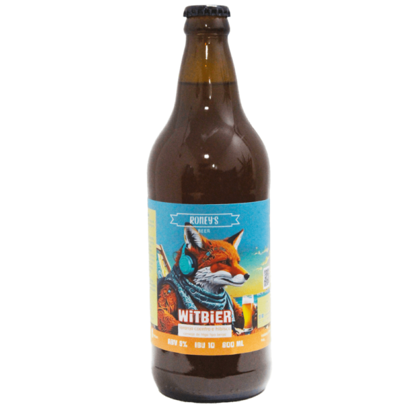 Cerveja Witibier com Hibisco 600ml