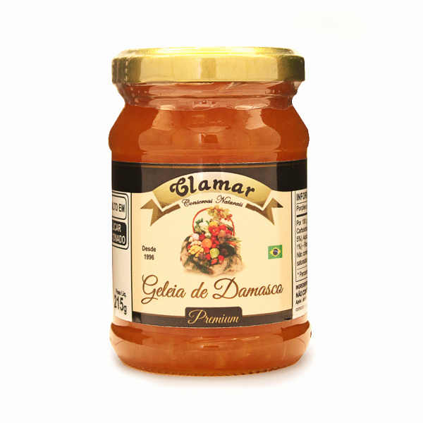 GELEIA DE DAMASCO 215G - CLAMAR