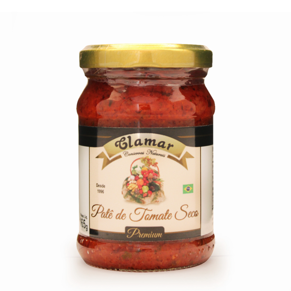 PATÊ DE TOMATE SECO 165G - CLAMAR