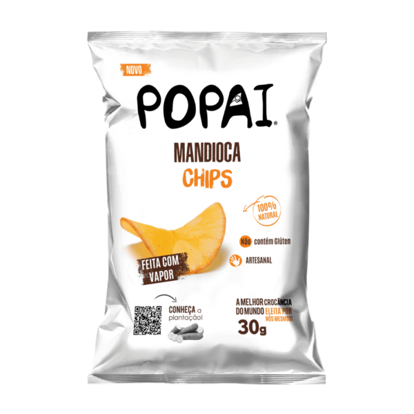 CHIPS DE MANDIOCA 50G - POPAI
