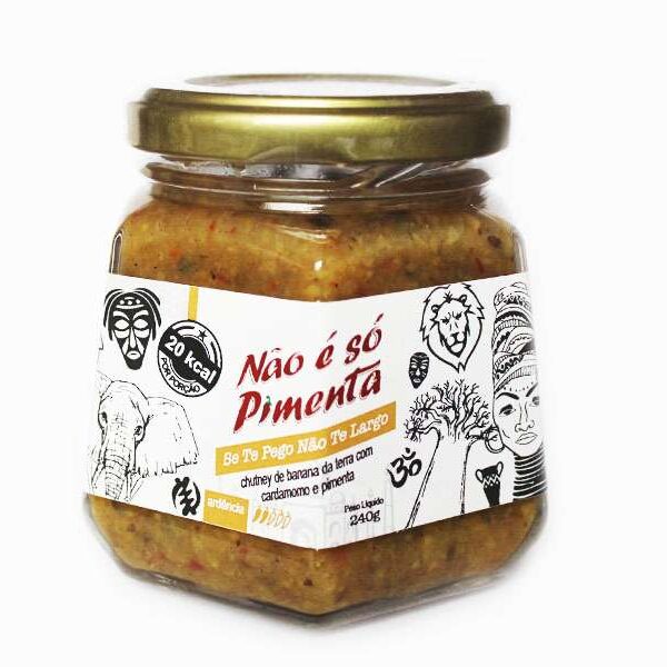 CHUTNEY BANANA DA TERRA 240G - EMPÓRIO NESP