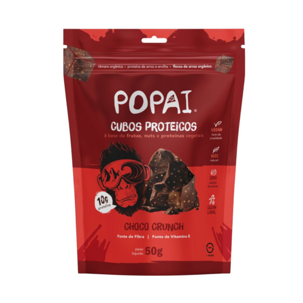 CUBO PROTEICO CHOCO CRUNCH 50 - POPAI