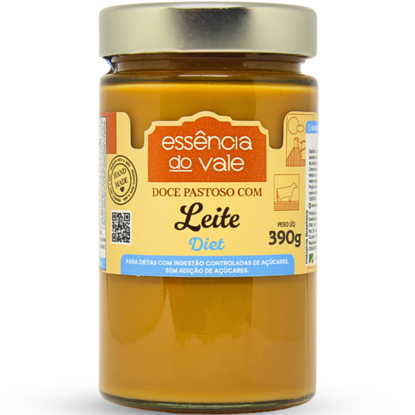 DOCE DE LEITE PASTOSO DIET 390G - ESSÊNCIA DO VALE