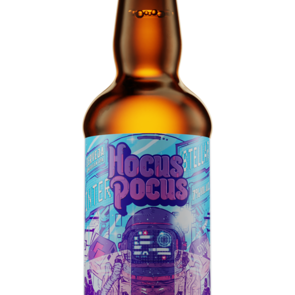 CERVEJA INTERSTELLAR 500ML OAT LAGER - HOCUS POCUS