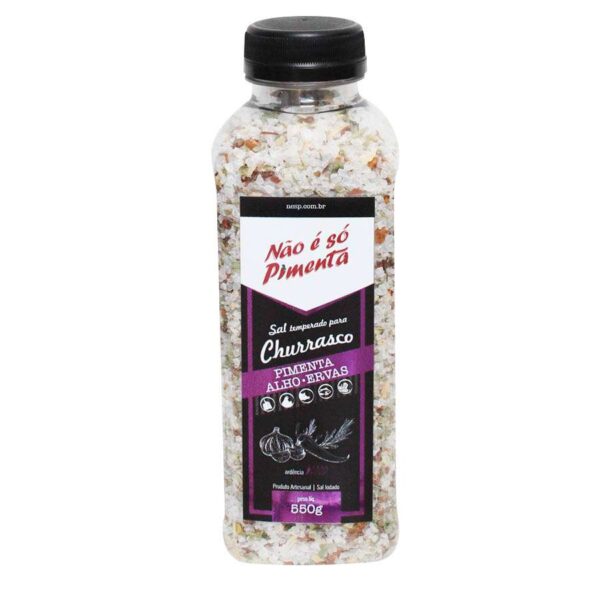 SAL GROSSO TEMPERADO COM ERVAS FINAS E PIMENTA 550G - EMPÓRIO NESP