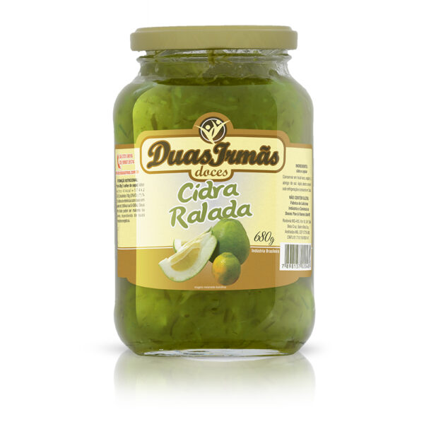 CIDRA RALADA DUAS IRMAS 680 GR