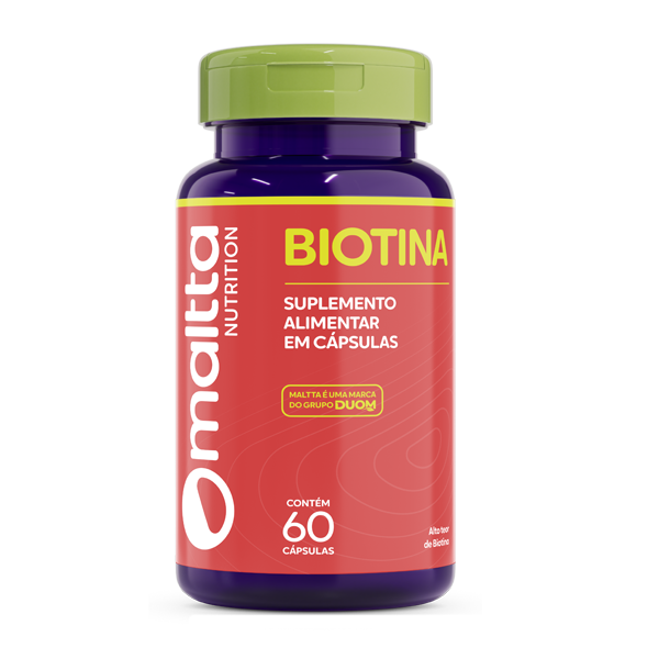 Biotina (1 ao dia) 60caps Maltta