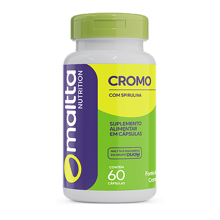 Spirulina com Cromo 60caps Maltta