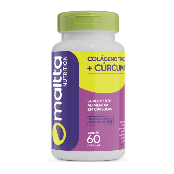 Curcuma + Colageno Tipo 2 60caps Maltta