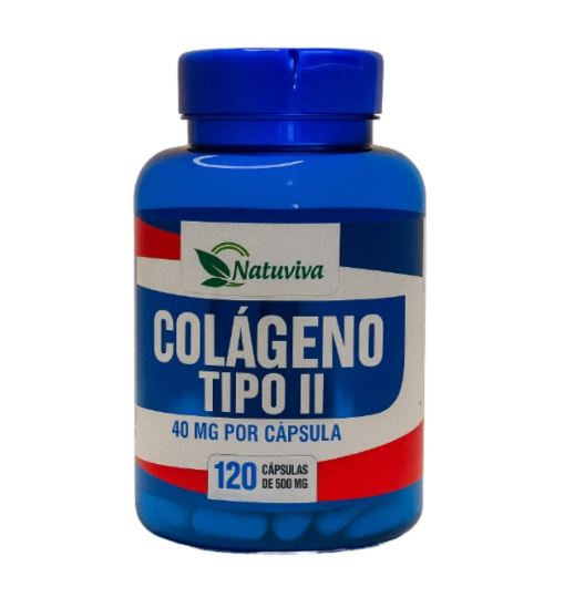 COLÁGENO TIPO II 120 CAPSULAS 40MG - WNUTRY