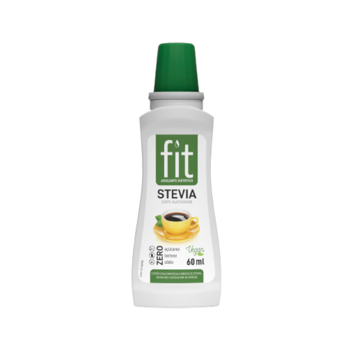 Adocante Dietetico Stevia Com Sucralose Fit 60 Ml