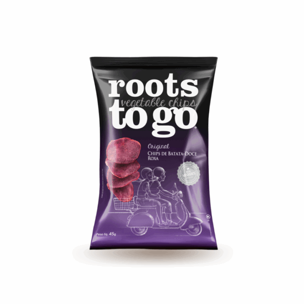ROOTS TO GO CHIPS BATATA DOCE ROXA 45G