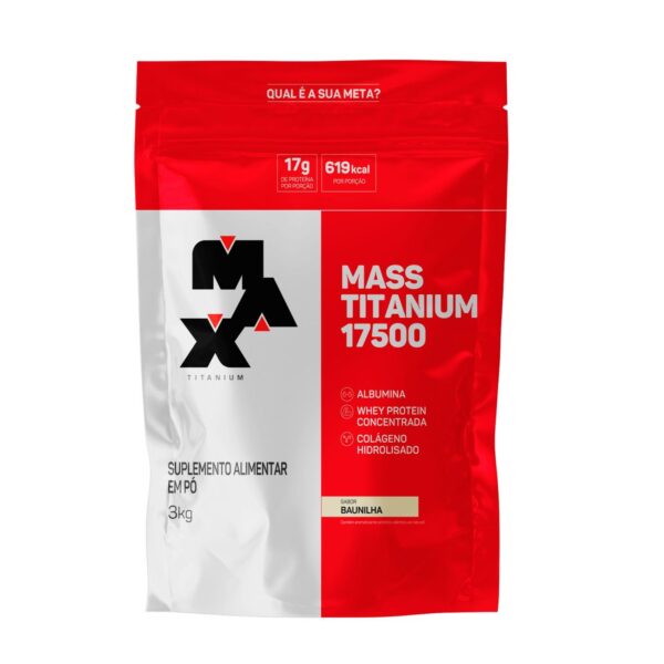 HYPERCALÓRICO 17500 BAUNILHA 3KG MAX TITANIUM