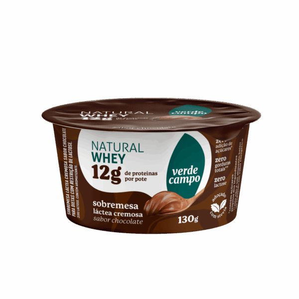 SOBREMESA PROTEICA CHOCOLATE 130G VERDE CAMPO