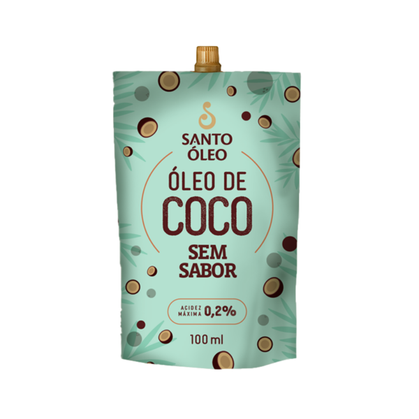 Oleo De Coco Sem Sabor Santo Oleo 100ml
